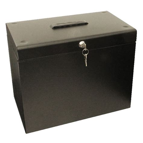 lockable metal boxes medium